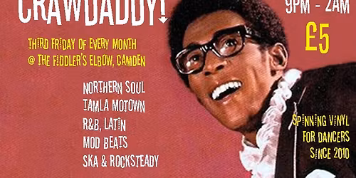 Crawdaddy! Xmas bash with guest DJ Alan Handscombe