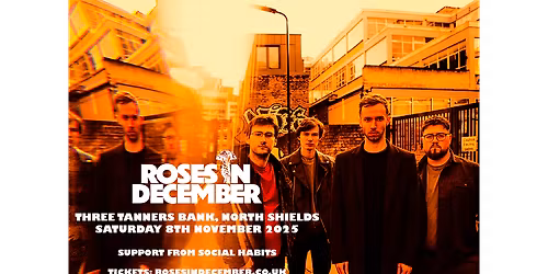 Roses In December Live at Three Tanners Bank