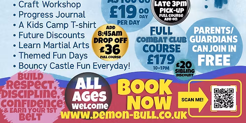 Feb 1\/2 Term Martial Arts Camp