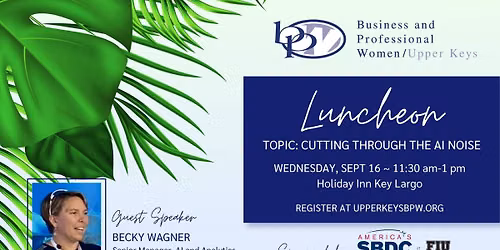 September Luncheon: Cutting Through the AI Noise
