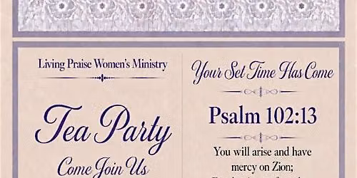 Living Praise Women's Ministry: 2026 Fall Tea Party