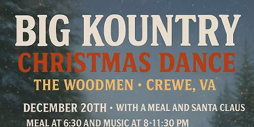 Crewe Dance Hall's Christmas Dinner and Dance