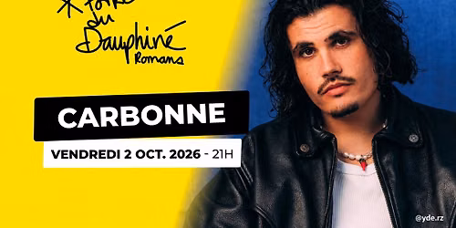 \ud83d\udd25 CARBONNE en concert \u00e0 la Foire du Dauphin\u00e9 \ud83d\udd25