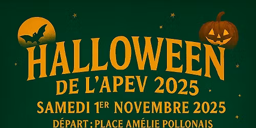 Halloween de l'APEV - Villefranche-sur-Mer