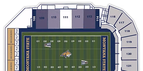 2026 Montana State Bobcats Football Season Tickets at Bobcat Stadium - MT