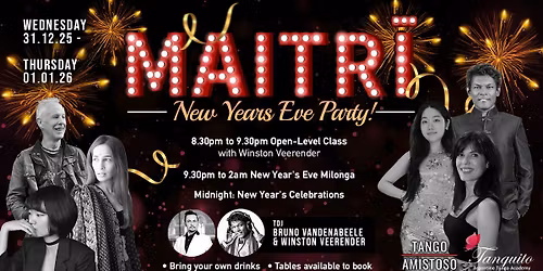 Special Milonga Maitri - 31.12.2025