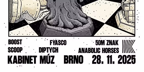 50M ZNAK + BOOST + SCOOP + FYASCO + ANABOLIC HORSES + DIPTYCH | Kabinet M\u00daZ