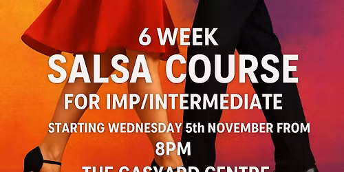 6 WEEK SALSA COURSE - IMP\/INTERMEDIATE LEVELS