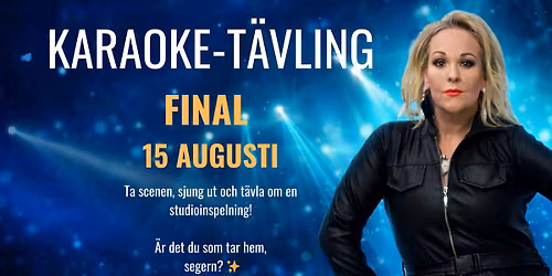 Karaoket\u00e4vling p\u00e5 Ursand - FINAL!