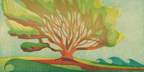 Plein Air Woodcut Printmaking: a Northwind Art workshop