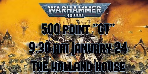 Warhammer 40k 500-Point "GT"