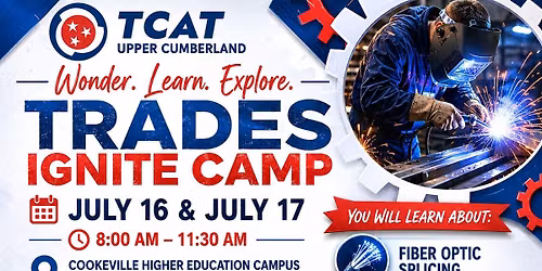 TCAT Upper Cumberland Trades Ignite Camp