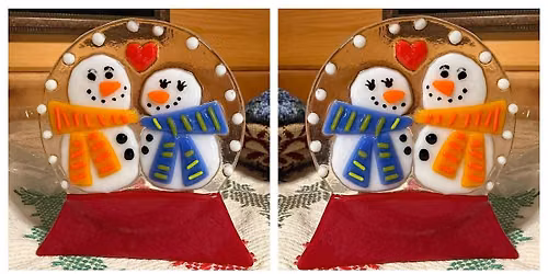 SnowGlobe Fused Glass Art Workshop - Garden City