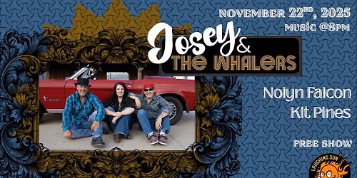 Josey and The Whalers (feat. Nolyn Falcon & Kit Pines) LIVE at Laughing Sun Brewing