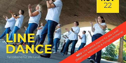 Line Dance Abend f\u00fcr alle Level