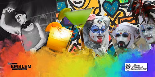 Hotel Emblem Pride Art Walk with the Sisters of Perpetual Indulgence