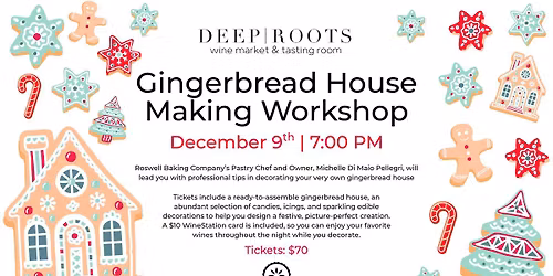 Gingerbread House Making Workshop with Roswell Baking Company
