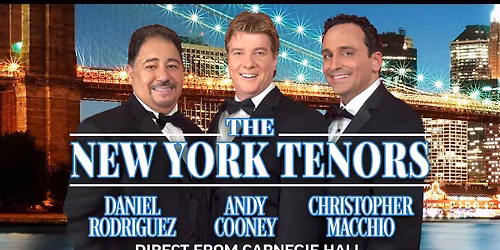 The New York Tenors at Patchogue Theater