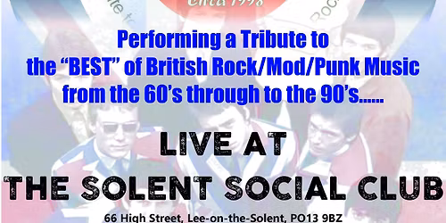 The Hiwatts Live at Solent Social Club 