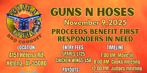 Guns and Hoses BBQ Cookoff