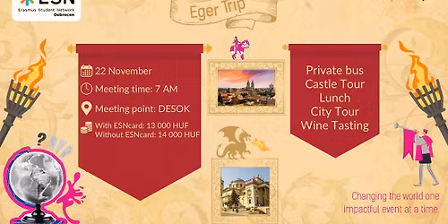 \ud83c\udf47\ud83c\udff0 TRIP TO EGER! \ud83d\ude8c\ud83d\udc9c