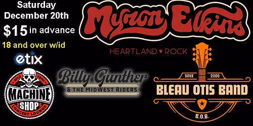 MYRON ELKINS at The Machine Shop