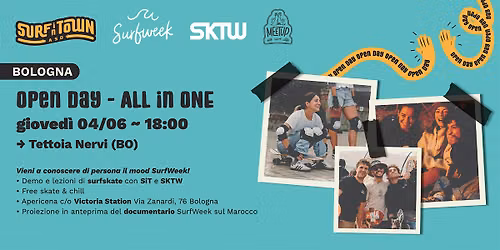 OPEN DAY - ALL IN ONE con SurfWeek | BOLOGNA