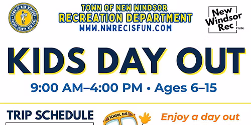 Kids Day Out - 4\/1\/26 - Ninja Kidz Action Park - East Rutherford NJ