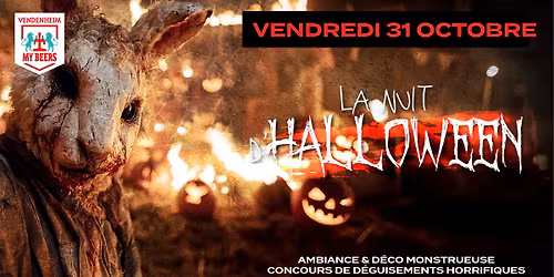 \ud83c\udf83 LA NUIT D'HALLOWEEN \u2013 MY BEERS VENDENHEIM\ud83c\udf83