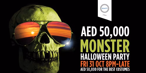 AED 50,000 Monster Halloween Party 2025 in Dubai