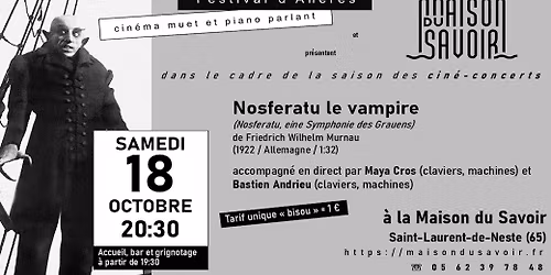 Ciné-concert : Nosferatu le vampire