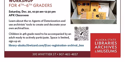 Make an Archival Box Workshop