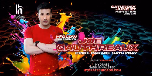 Joe Gauthreaux \u2022  Pride Parade Weekend \u2022  H2Glow