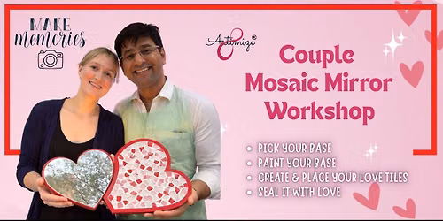 Couple Mosaic Mirror Workshop