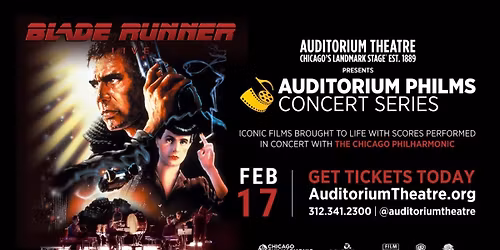 Blade Runner at Benaroya Hall - Taper Auditorium