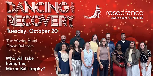 Dancing for Recovery-hosted by Rosecrance Jackson Centers 