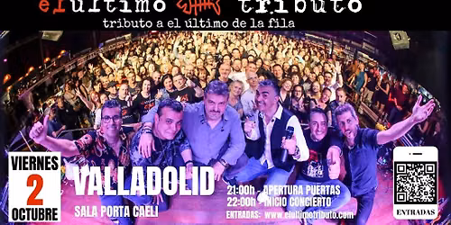 El último tributo, concierto en Valladolid