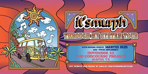 it's murph: Through My System Tour with Martin Ikin and Twin Diplomacy at The Concourse Project