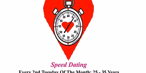 Speed Dating 25 - 35 years Tuesdays