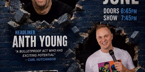 Ha Ha Comedy Hall - Anth Young - MC James Kilvington
