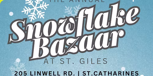The Annual Snowflake Bazaar