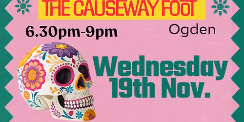 Paint a life size skull in the style of Day of the Dead - \u00a335pp