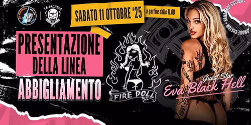 Eva Black Hell & Fire Doll @ La Pacheca Lazise