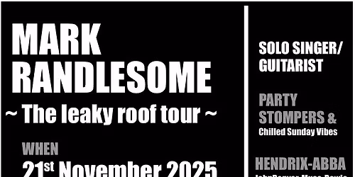 The Leaky Roof Tour comes to The Kings Head Hotel - Wimborne