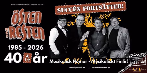 \u00d6sten med Resten 40\u00bd \u00e5r Succ\u00e9n Forts\u00e4tter