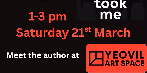 Author Talk - 'Madness took me'- a dark comedy