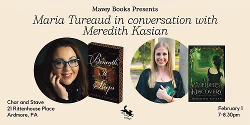 Author Talk with Maria Tureaud in conversation with Meredith Kasian