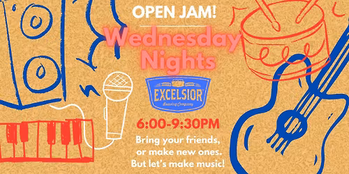 Open Jam Wednesdays!