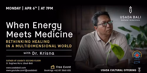 Where Medicine Meets Energy: Rethinking Healing in a Multidimensional World with Dr. Krisna