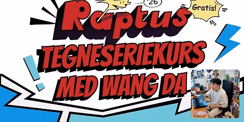 Tegneseriekurs med Wang Da! 